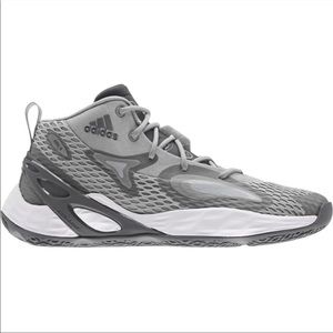 Adidas Exhibit A Mid Men's Lightstrike Basketball Sneaker H68703 Gray